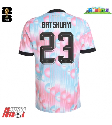 Bélgica Michy Batshuayi #23 Segunda Equipación Mundial 2026 Manga Corta Bélgica Michy Batshuayi #23 Segunda Equipación Mundial 2026 Manga Corta